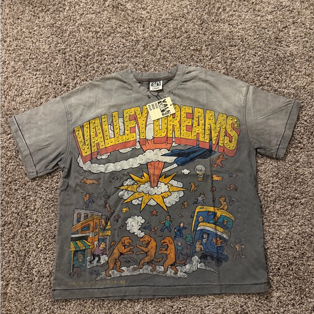 Vale forever valley fade chaos bling tee